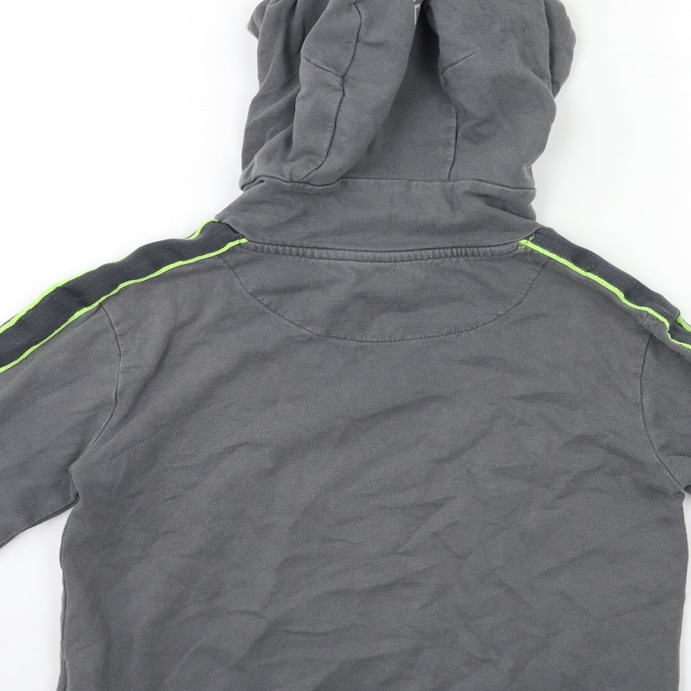 Blue Zoo Boys Grey   Pullover Hoodie Size 7-8 Years