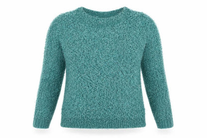 Womens UK Size 8 Red Herring Green Pullover Jumper