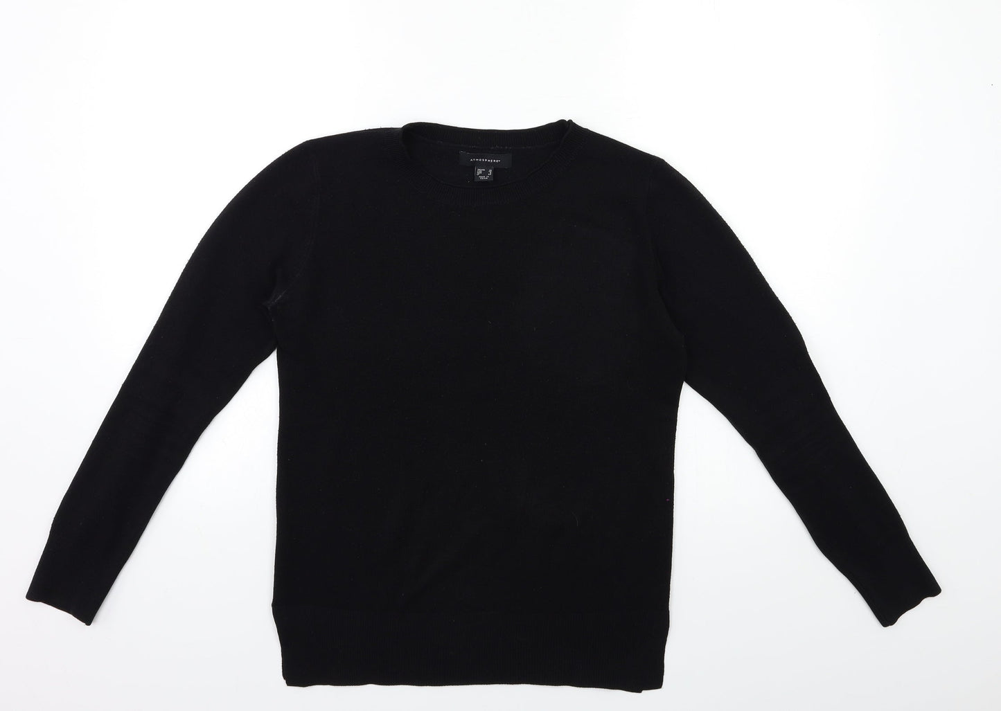 Womens UK Size 10 Atmosphere Black Pullover Jumper