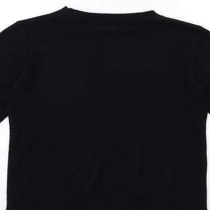 Womens UK Size 10 Atmosphere Black Pullover Jumper
