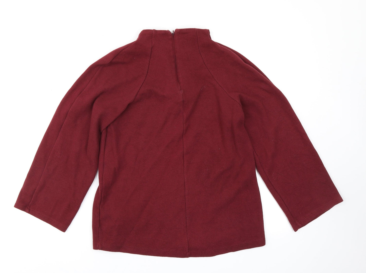 Womens UK Size 10 M&S Collection Red Pullover Jumper
