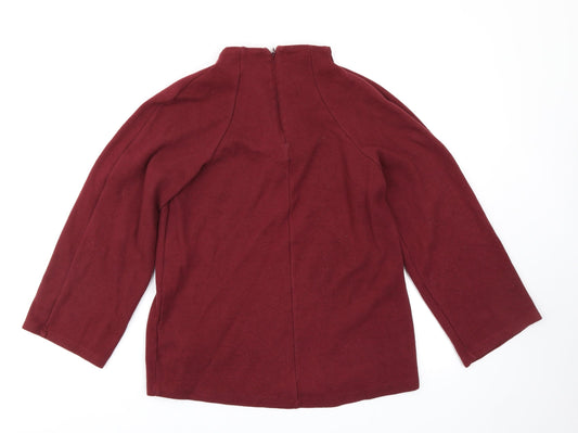 Womens UK Size 10 M&S Collection Red Pullover Jumper