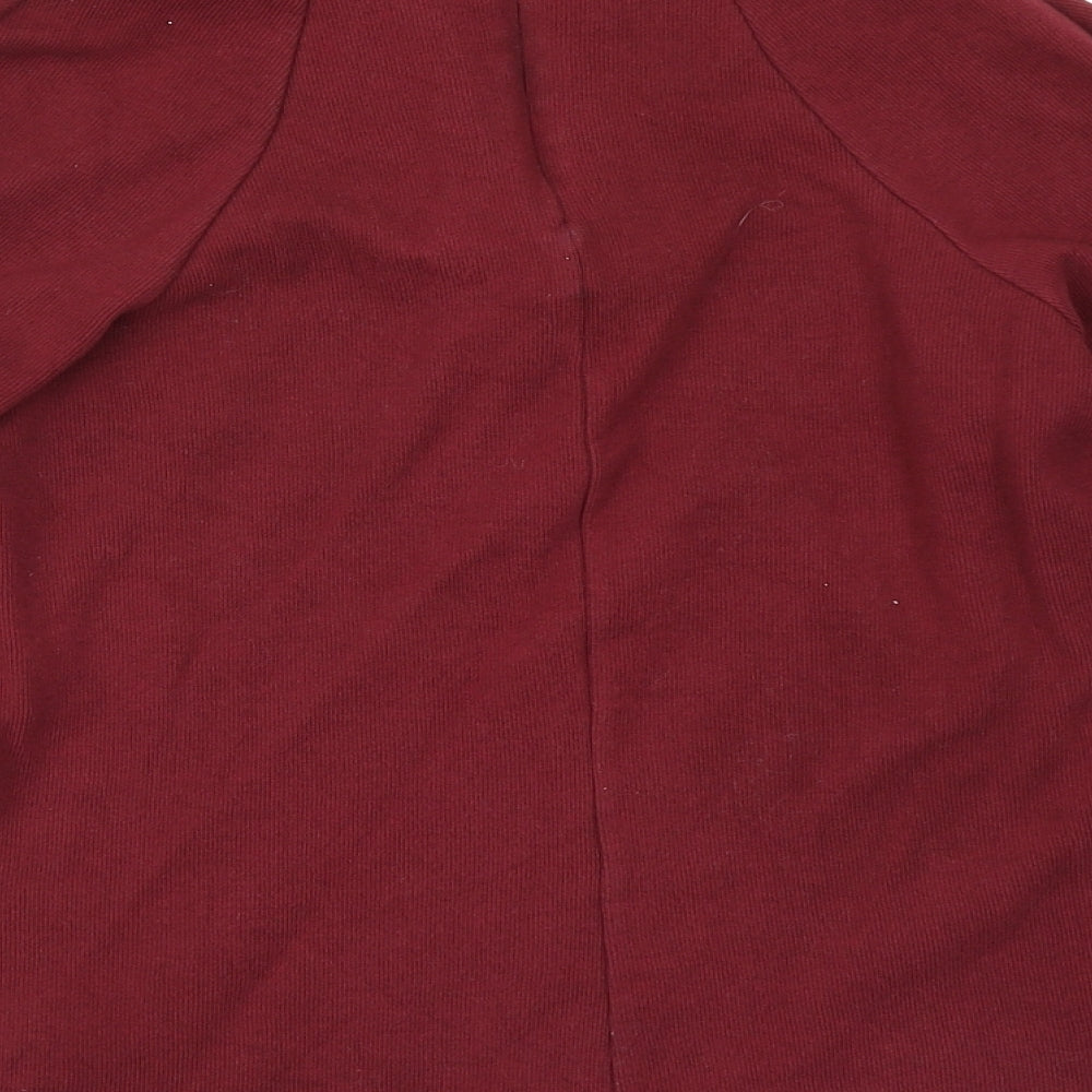 Womens UK Size 10 M&S Collection Red Pullover Jumper