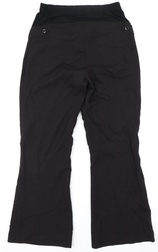 Red Herring Womens Black   Trousers  Size 10 L28 in