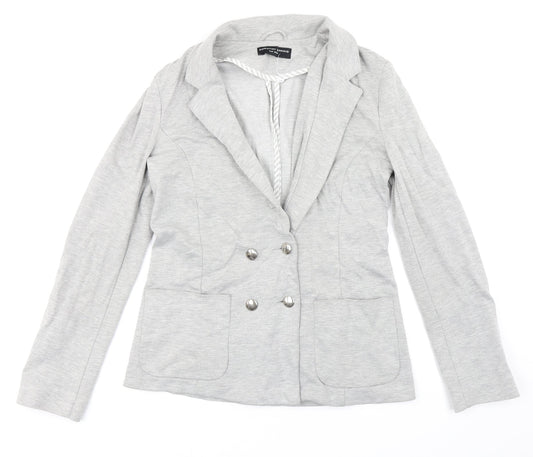 Dorothy Perkins Womens Grey   Jacket Blazer Size 8