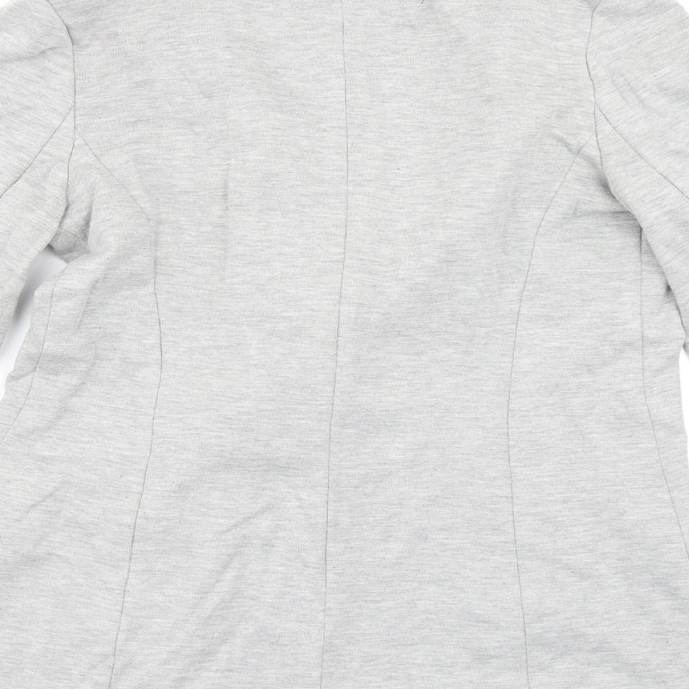 Dorothy Perkins Womens Grey   Jacket Blazer Size 8