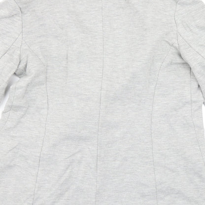 Dorothy Perkins Womens Grey   Jacket Blazer Size 8