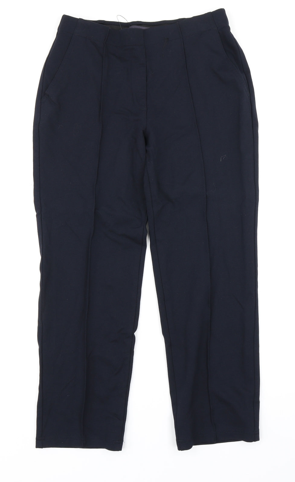 M&S Collection Womens Blue   Dress Pants Trousers Size 10 L23 in