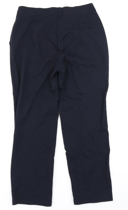 M&S Collection Womens Blue   Dress Pants Trousers Size 10 L23 in