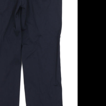 M&S Collection Womens Blue   Dress Pants Trousers Size 10 L23 in