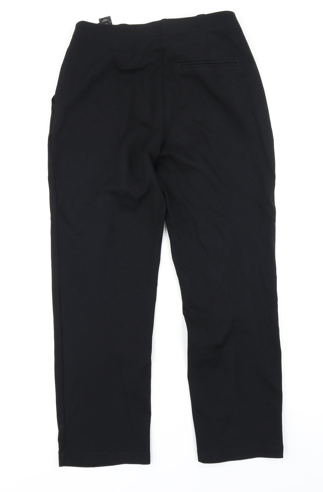 M&S Collection Womens Black   Trousers  Size 10 L25 in