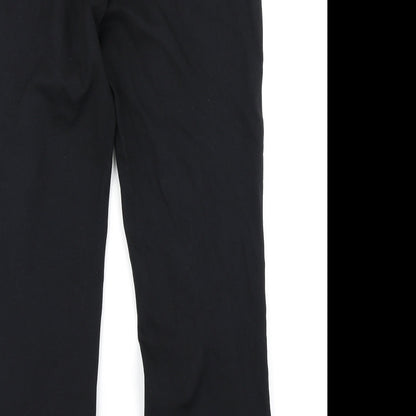 M&S Collection Womens Black   Trousers  Size 10 L25 in