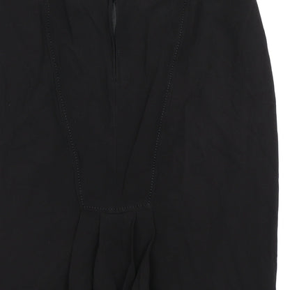 M&S Collection Womens Black   Straight & Pencil Skirt Size 32 in