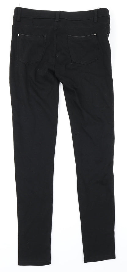 Denim Co Womens Black  Denim Skinny Jeans Size 8 L28 in