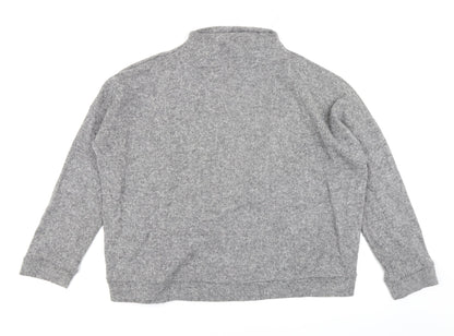 Womens UK Size M New Look Grey Pullover Jumper
