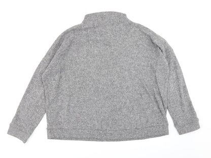 Womens UK Size M New Look Grey Pullover Jumper