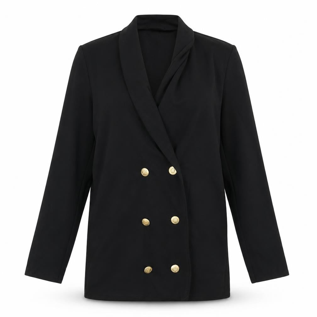 Womens UK Size 8 PRETTYLITTLETHING Regular Black Blazer