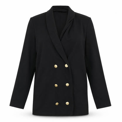 Womens UK Size 8 PRETTYLITTLETHING Regular Black Blazer