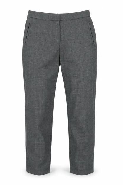 Marks & Spencer Collection Mens Grey Plaid  Trousers  Size 16 L28 in