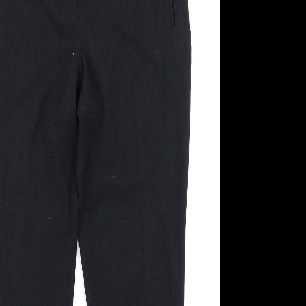 Womens UK Size 12 NEXT Regular Fit  Black Trousers