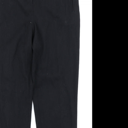 Womens UK Size 12 NEXT Regular Fit  Black Trousers