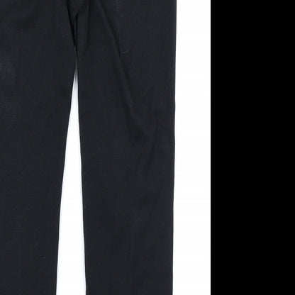 Womens UK Size 12 NEXT Regular Fit  Black Trousers