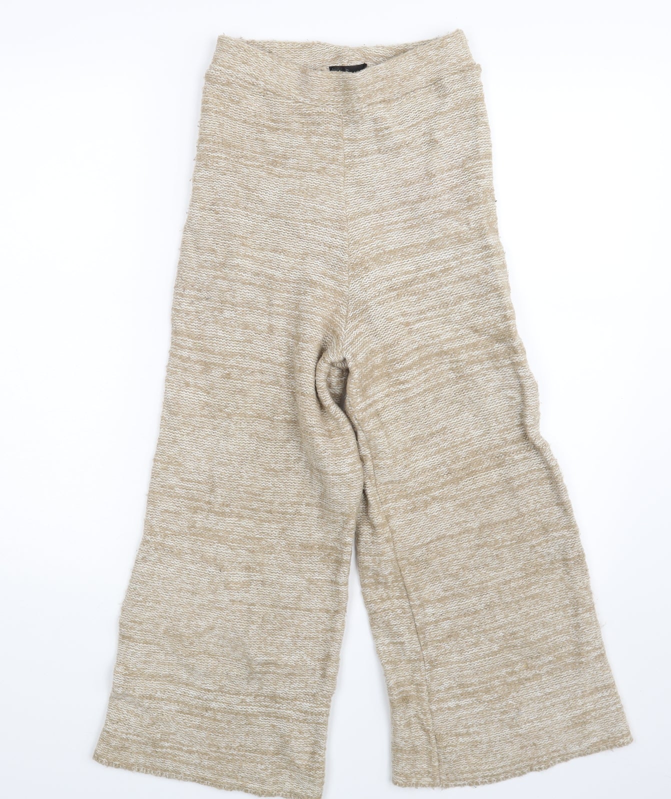 Womens UK Size 6 Topshop Regular Fit Sweatpants Beige Trousers
