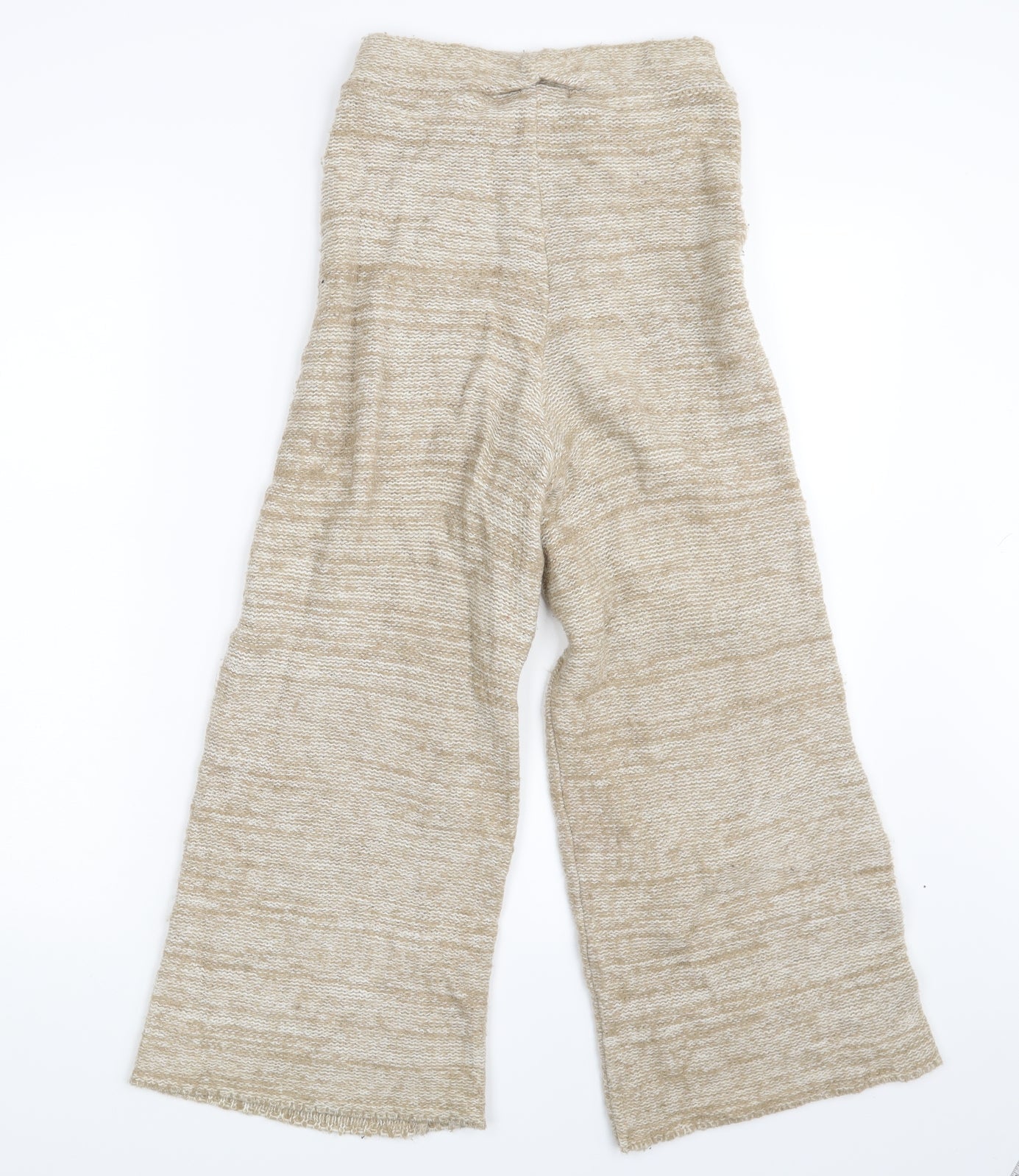 Womens UK Size 6 Topshop Regular Fit Sweatpants Beige Trousers