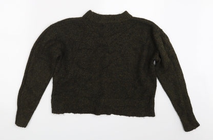 Womens UK Size 10 Atmosphere Brown Pullover Jumper