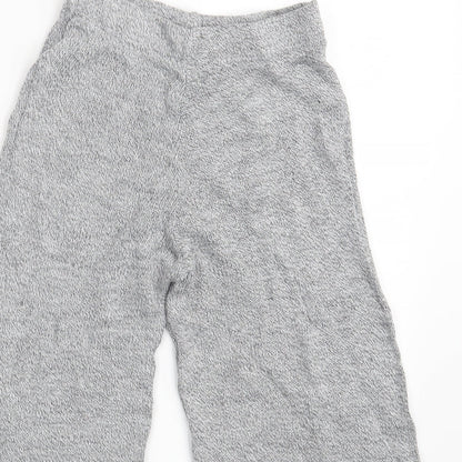 Womens UK Size S Preworn Regular Fit Sweatpants Grey Trousers