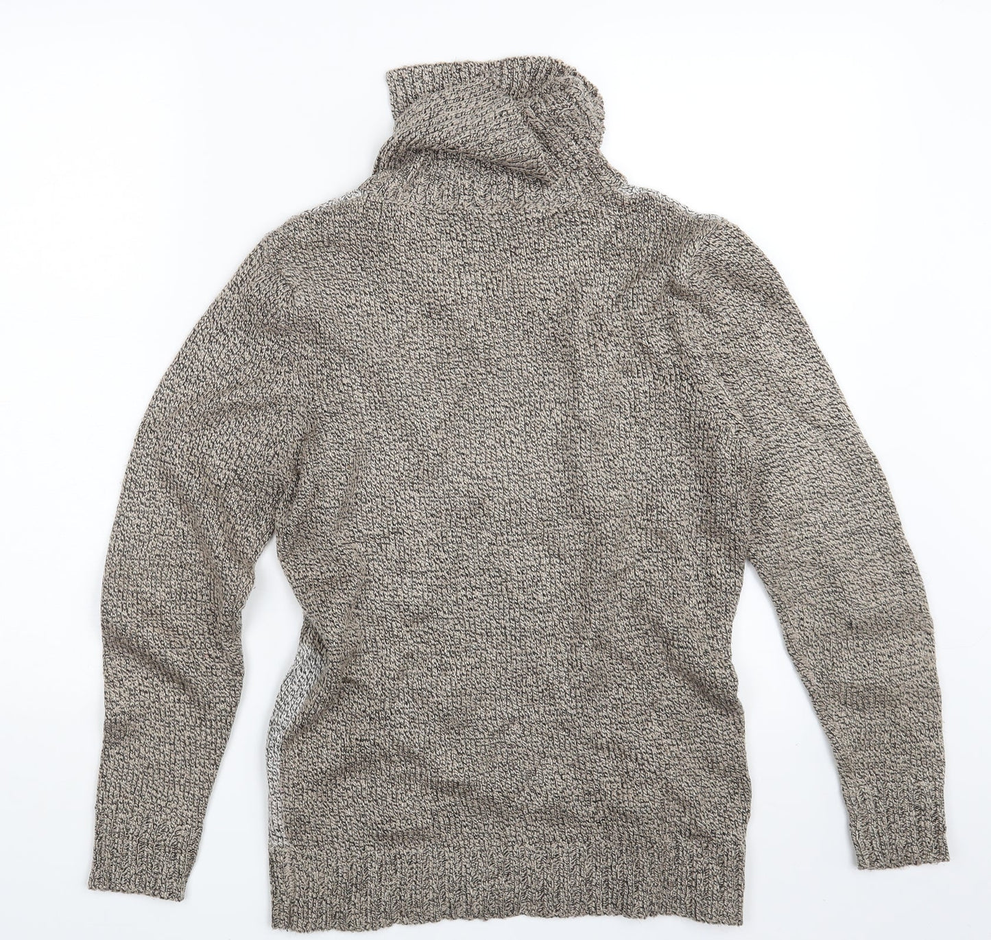Womens UK Size S BM Beige Pullover Jumper