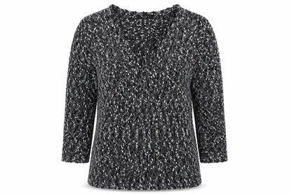 Womens UK Size 16 Kaliko Black Pullover Jumper