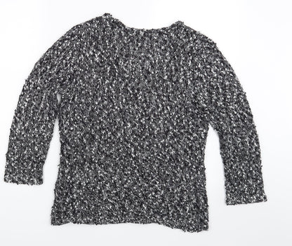 Kaliko Womens Black   Pullover Jumper Size 16