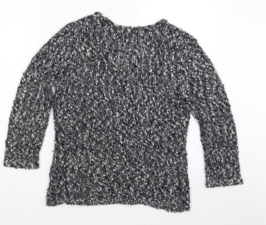 Kaliko Womens Black   Pullover Jumper Size 16