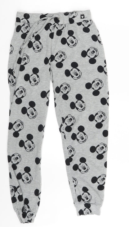 Disney Girls Grey   Jogger Trousers Size S