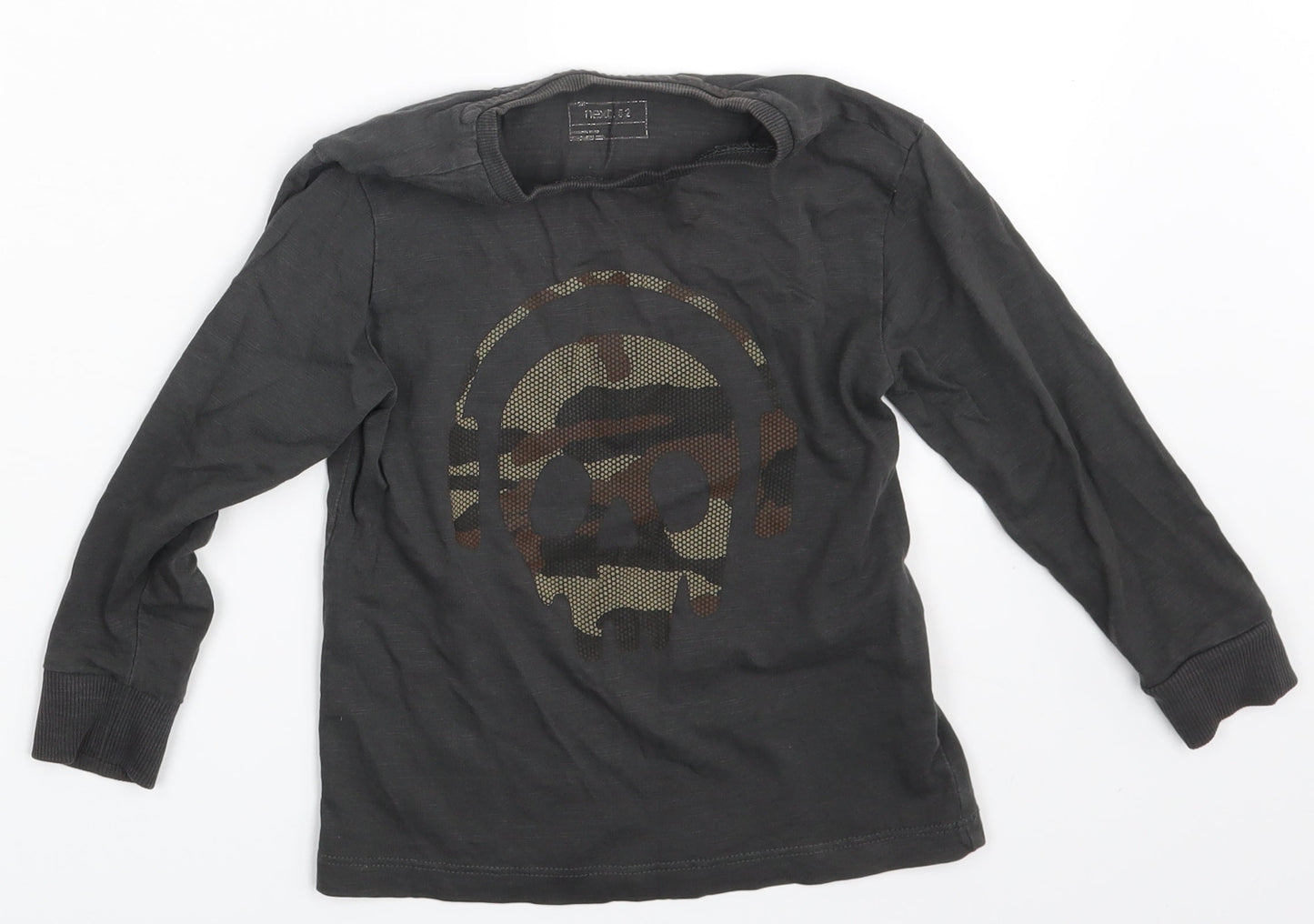 NEXT Boys Grey   Pullover T-Shirt Size 3 Years