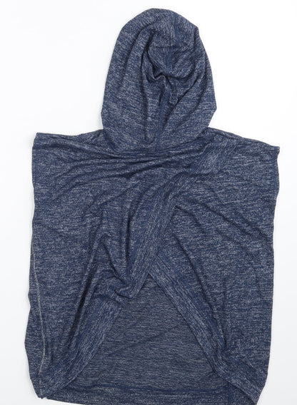 H&M Girls Blue   Pullover Hoodie Size 12-13 Years