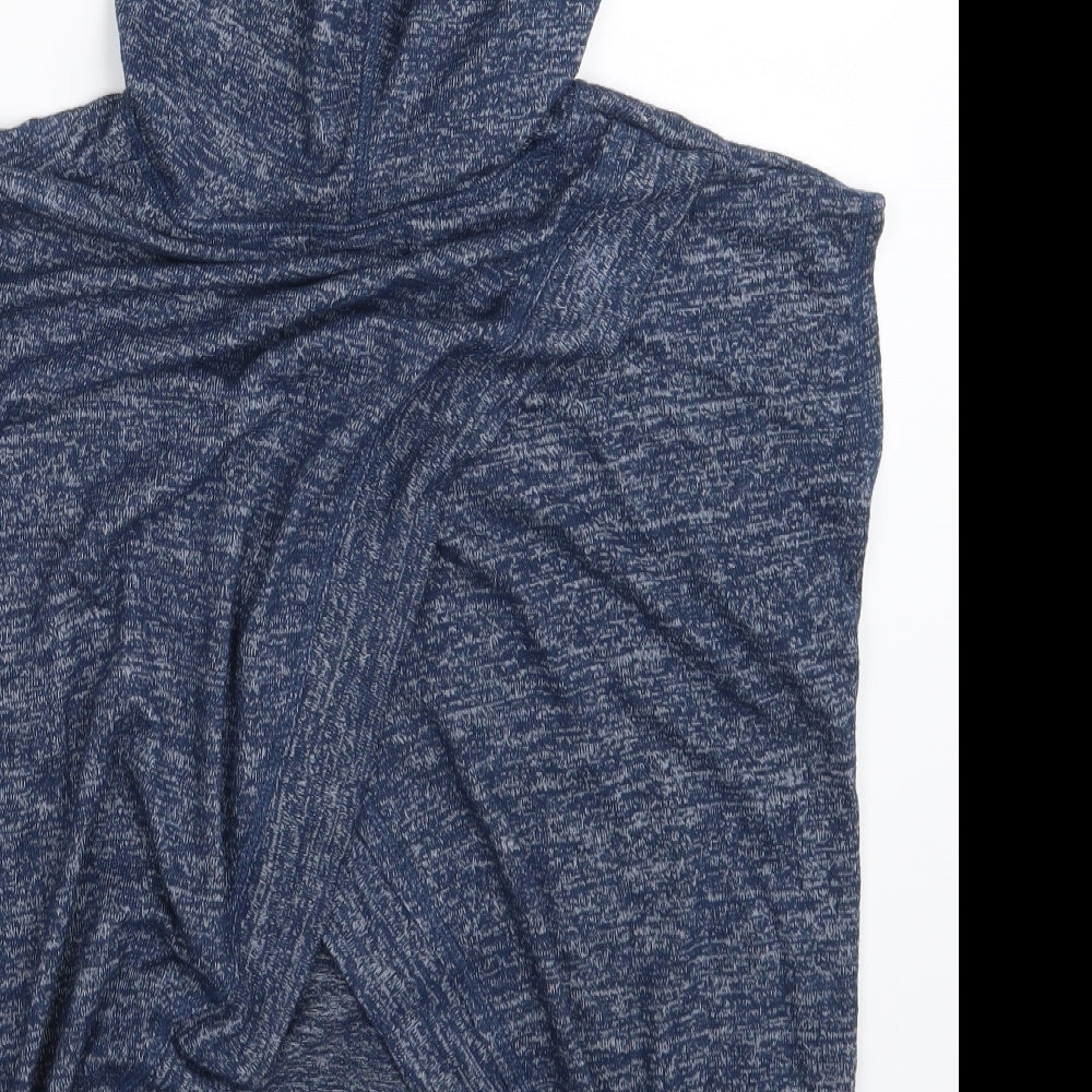 H&M Girls Blue   Pullover Hoodie Size 12-13 Years