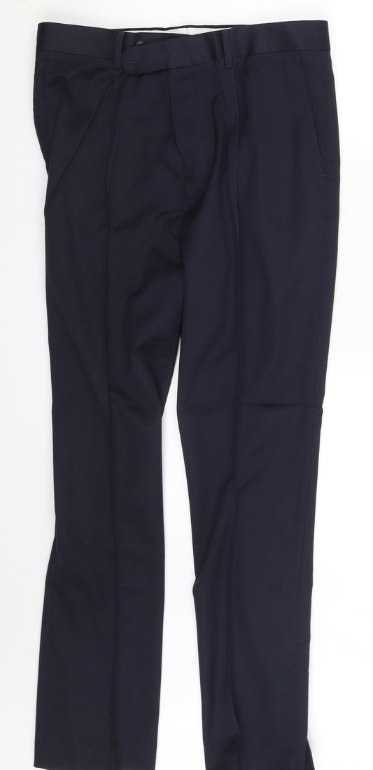 Peter Drew Contracts Mens Black   Trousers  Size 34 in L30 in