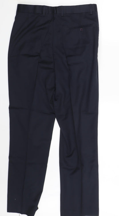 Peter Drew Contracts Mens Black   Trousers  Size 34 in L30 in