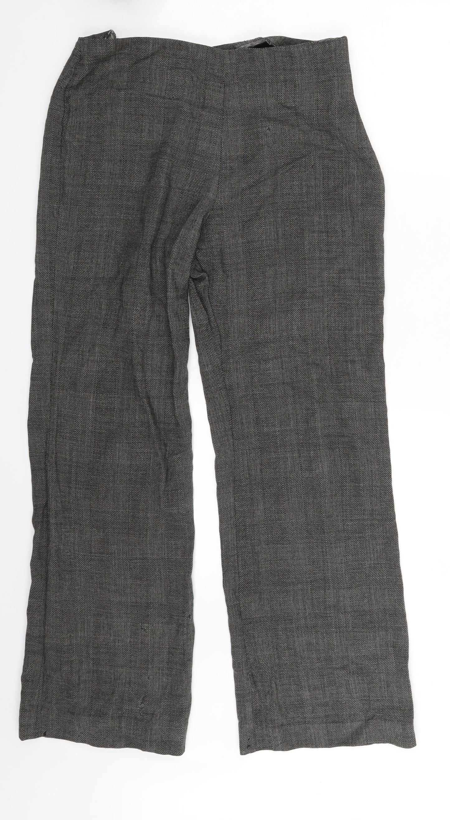 Womens UK Size 12 Wallis Regular Fit  Brown Trousers