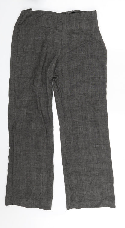 Womens UK Size 12 Wallis Regular Fit  Brown Trousers