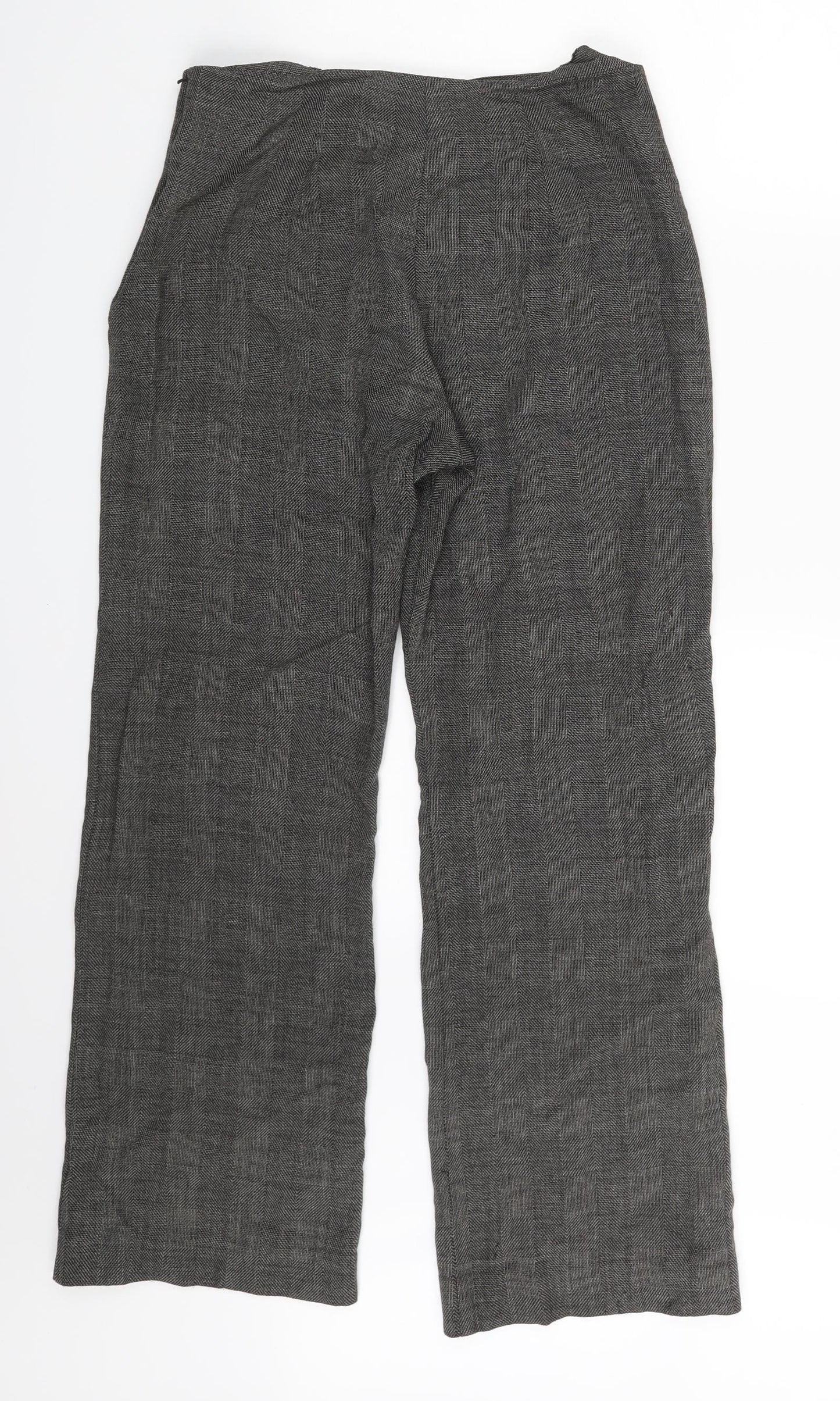 Womens UK Size 12 Wallis Regular Fit  Brown Trousers