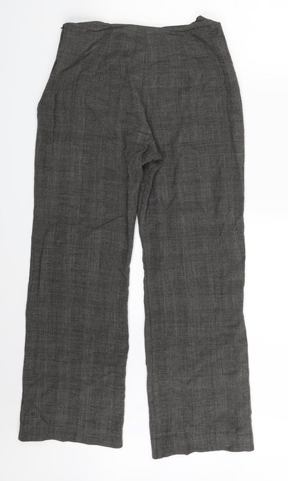 Womens UK Size 12 Wallis Regular Fit  Brown Trousers