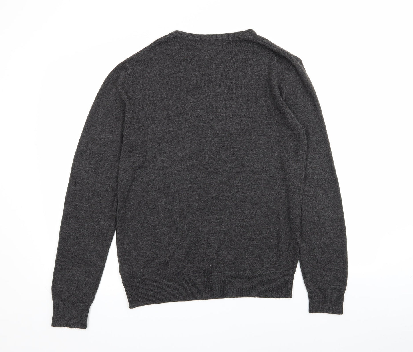 Cedar Wood State Mens Grey   Pullover Jumper Size M