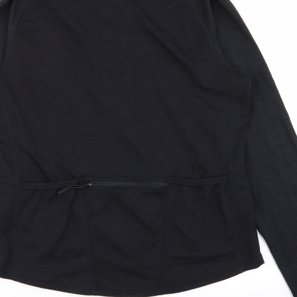 Crane Mens Black   Pullover Jumper Size M