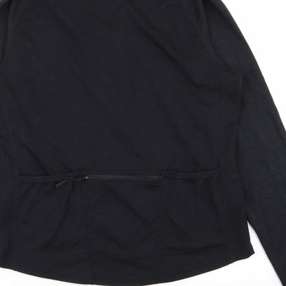 Crane Mens Black   Pullover Jumper Size M