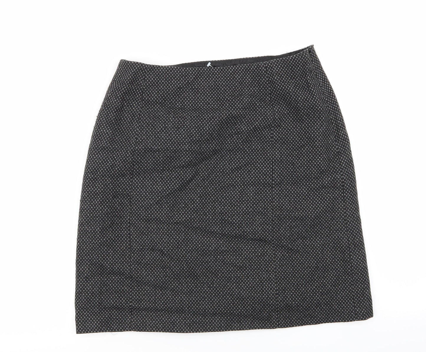 John Lewis Womens Grey   Mini Skirt Size 10