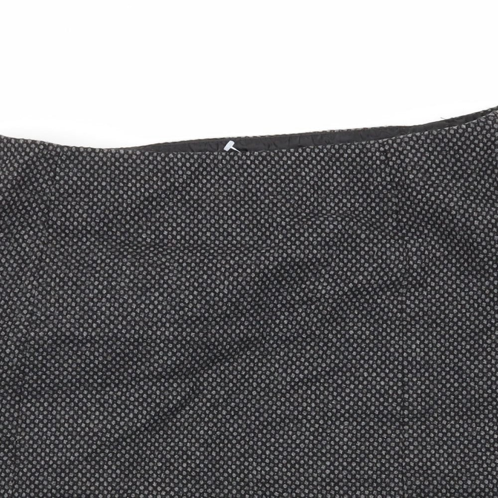 John Lewis Womens Grey   Mini Skirt Size 10