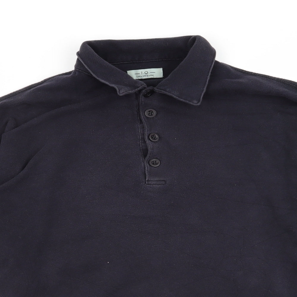 i.Q trademark Mens Blue    Polo Size S
